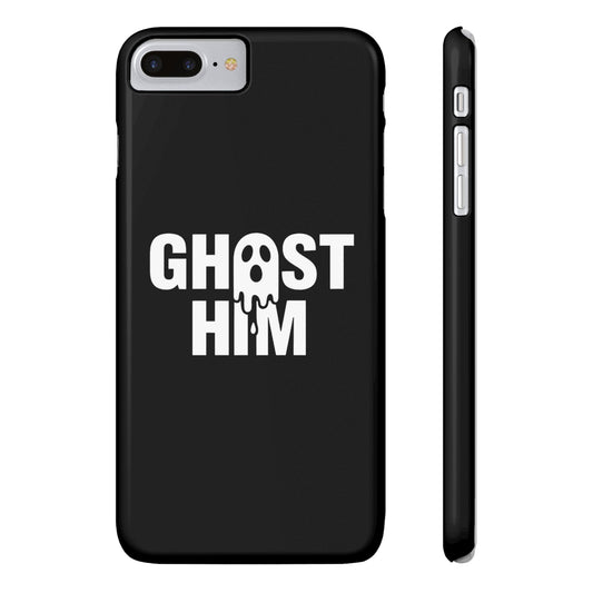 Ghost Him Slim iPhone Case