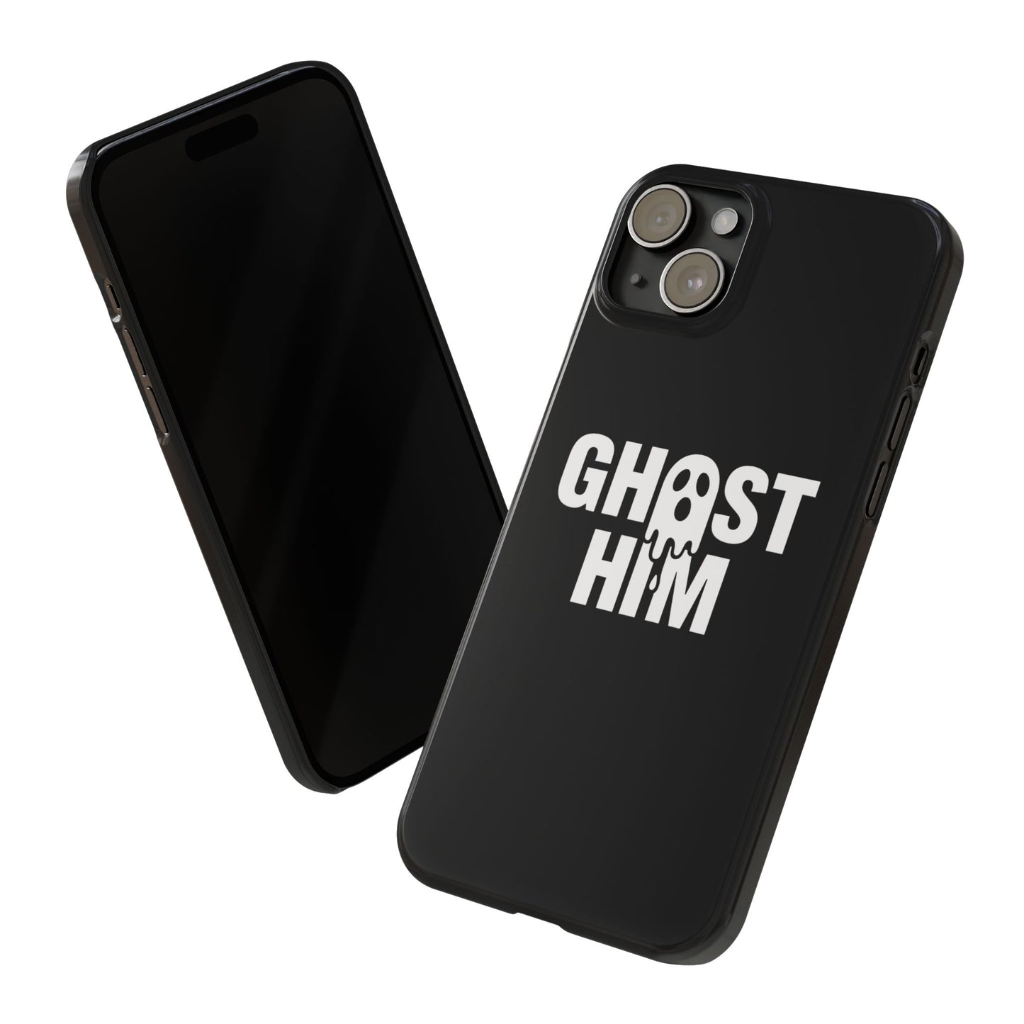 Ghost Him Slim iPhone Case