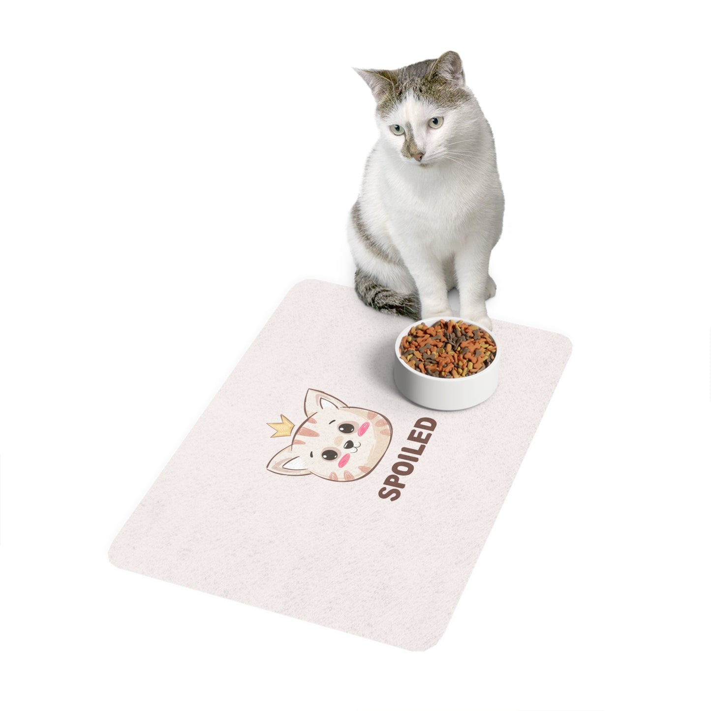 Spoiled Cat Pet Food Mat
