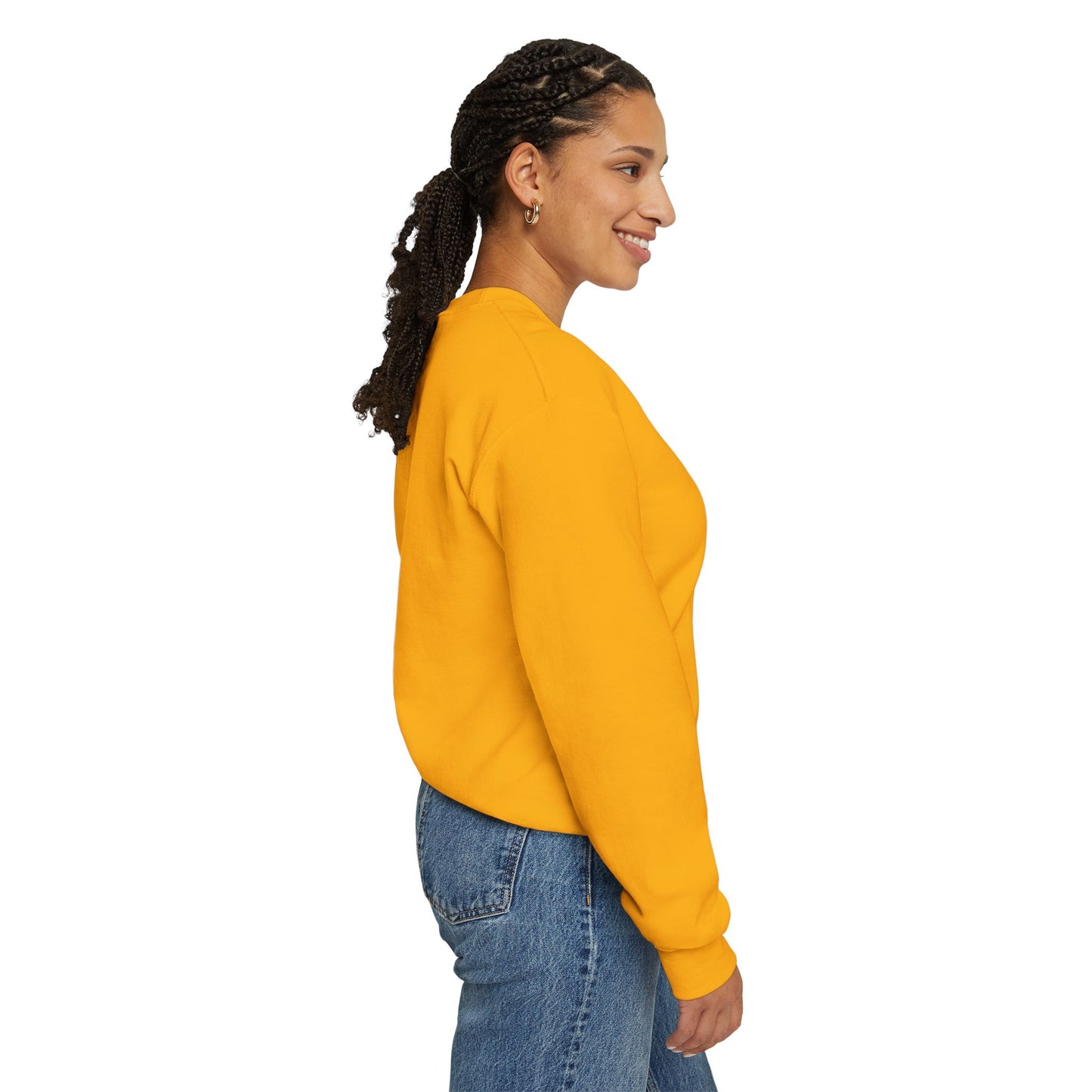 Boy Mom Retro Embroidered Crewneck Sweatshirt