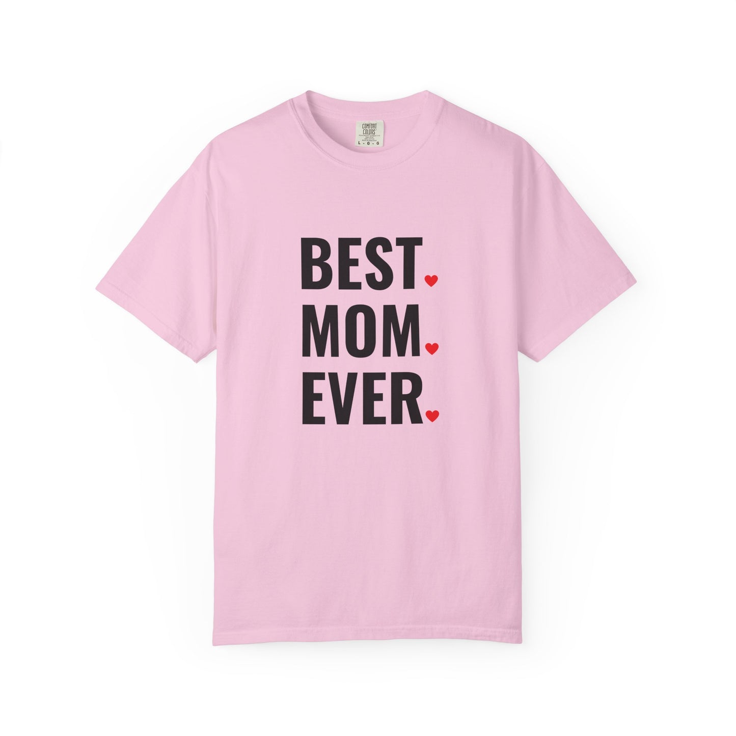 Best Mom Ever Hearts Oversized T-shirt