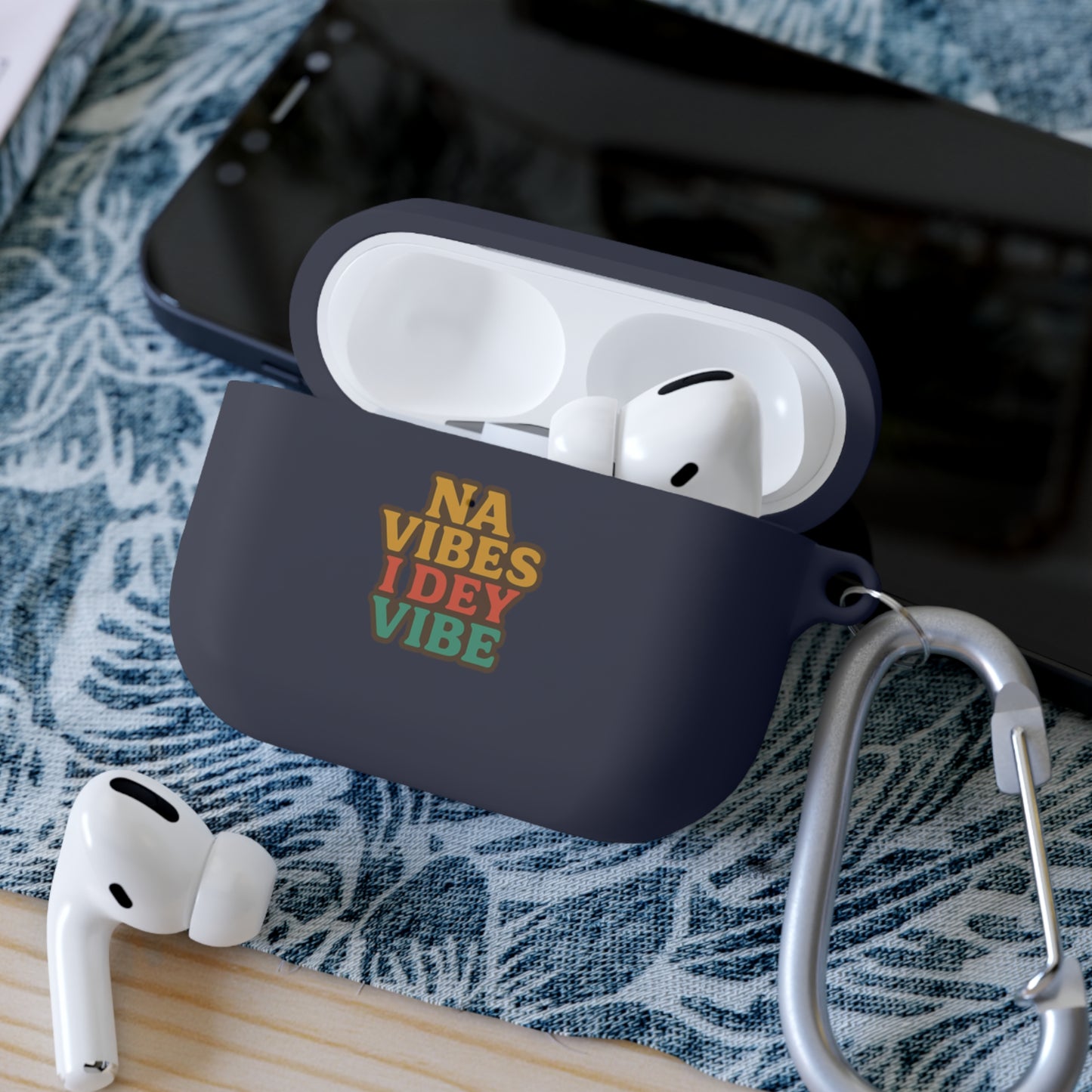 Na Vibes I Dey Vibe AirPods and AirPods Pro Case Cover