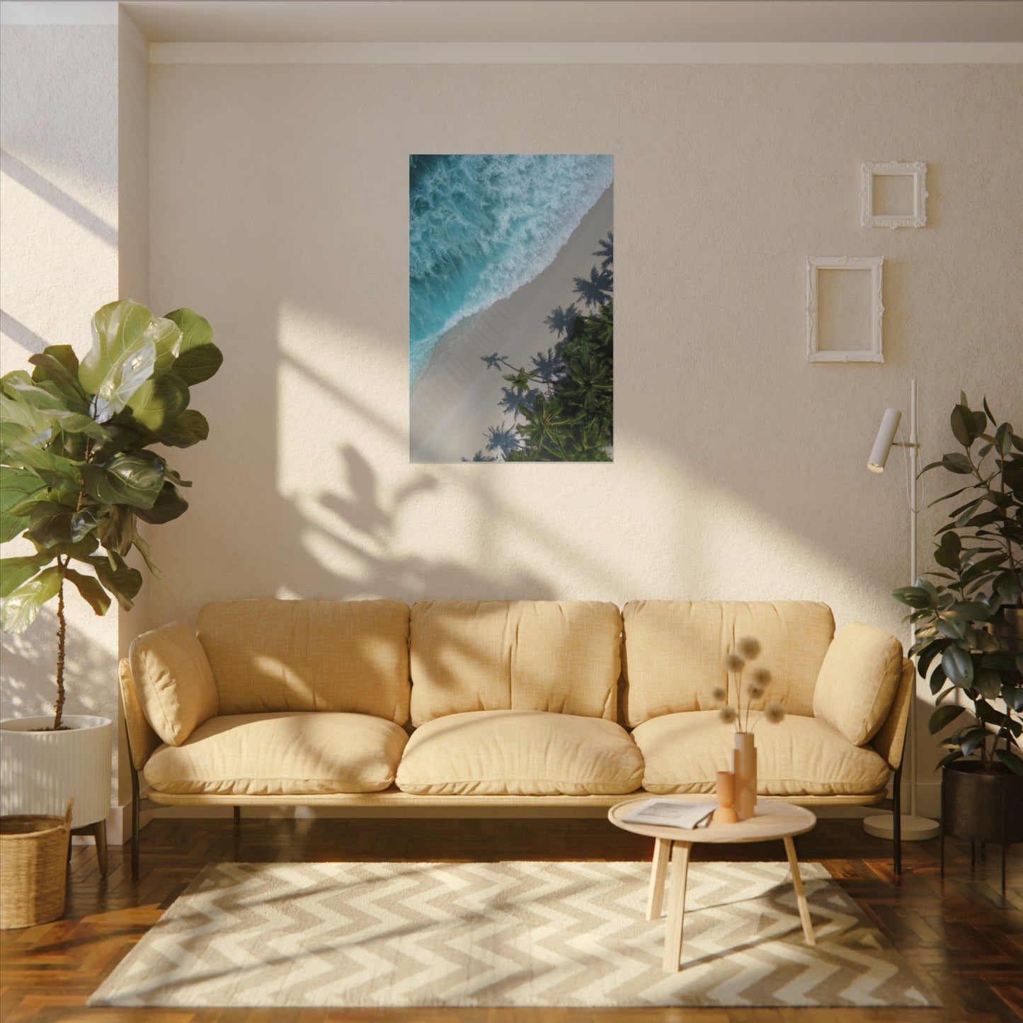 Paradise Cove Matte Stretched Canvas
