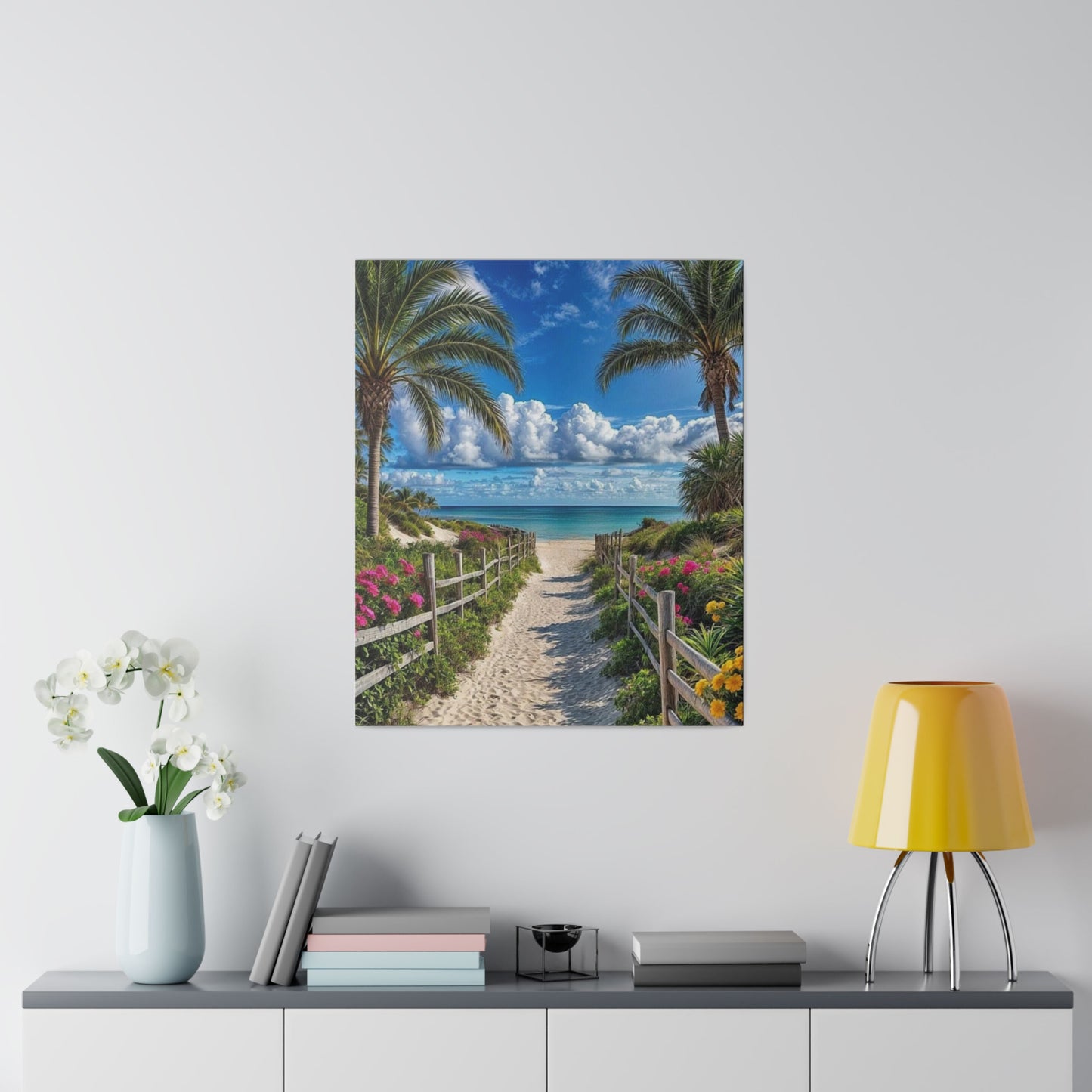 Paradise Found Matte Canvas, Stretched