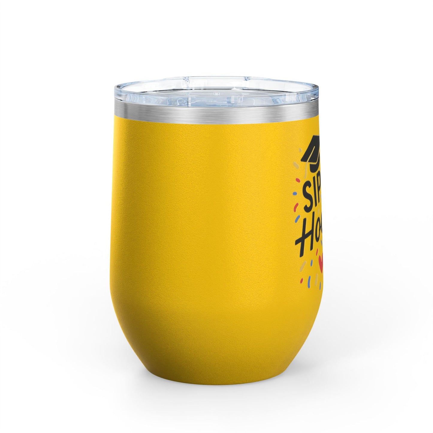 Sip Sip Hooray Graduation Wine Tumbler