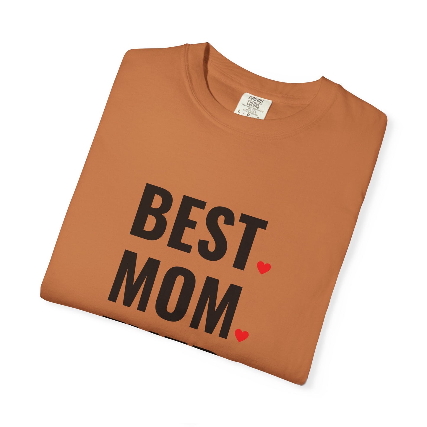 Best Mom Ever Hearts Oversized T-shirt