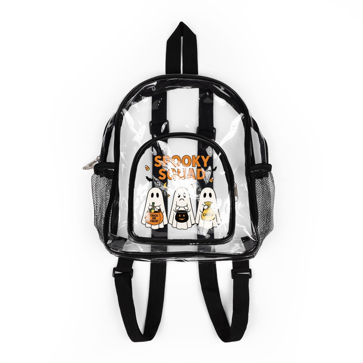 Clear Spooky Squad Trick or Treat Stadium Backpack