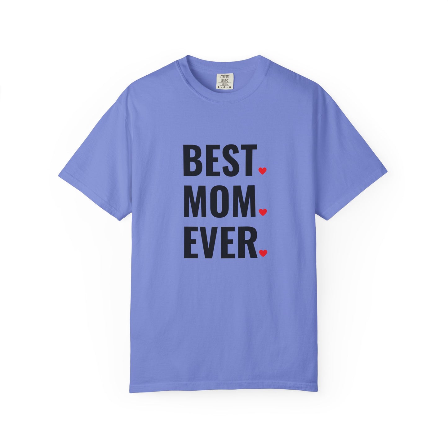 Best Mom Ever Hearts Oversized T-shirt