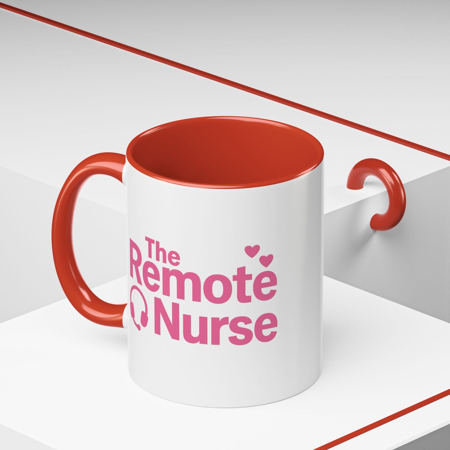 The Remote Nurse Accent Mug (11, 15oz)