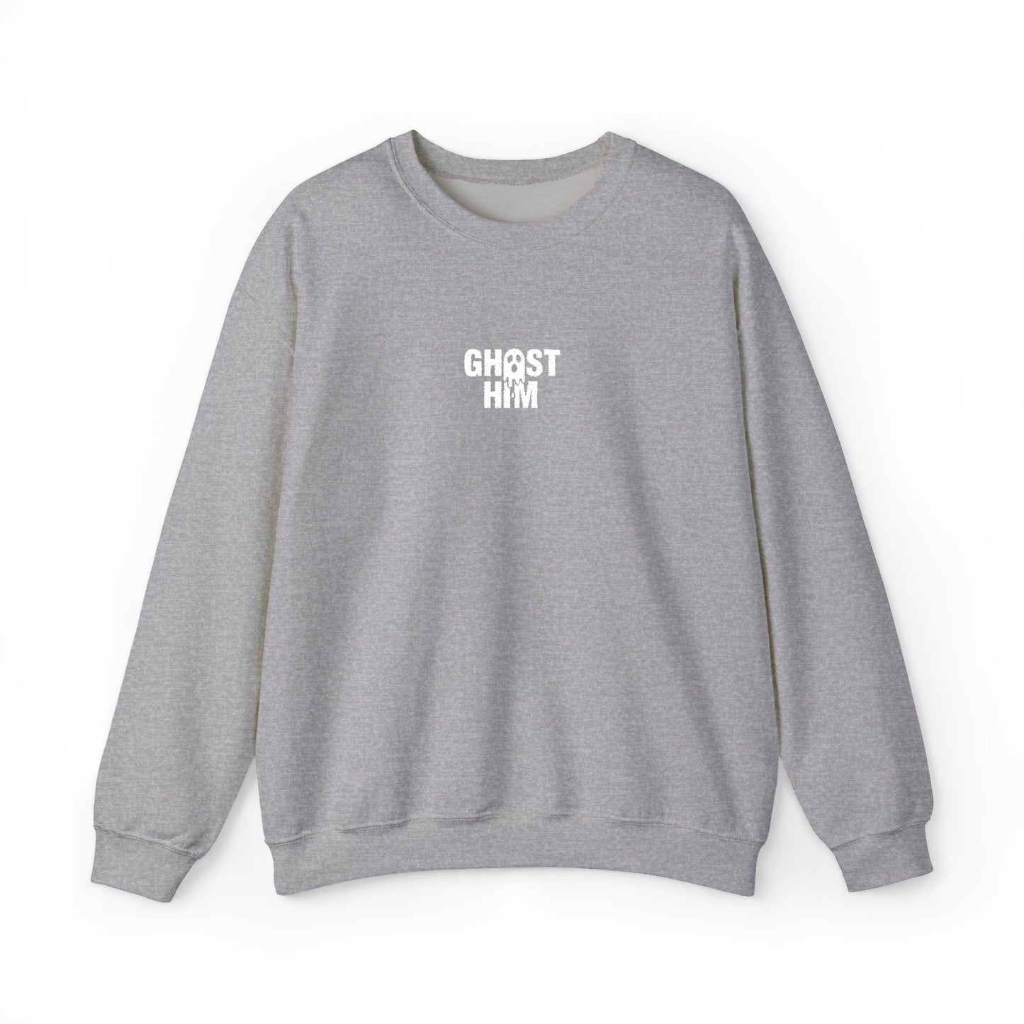 Ghost Him Embroidered Crewneck Sweatshirt