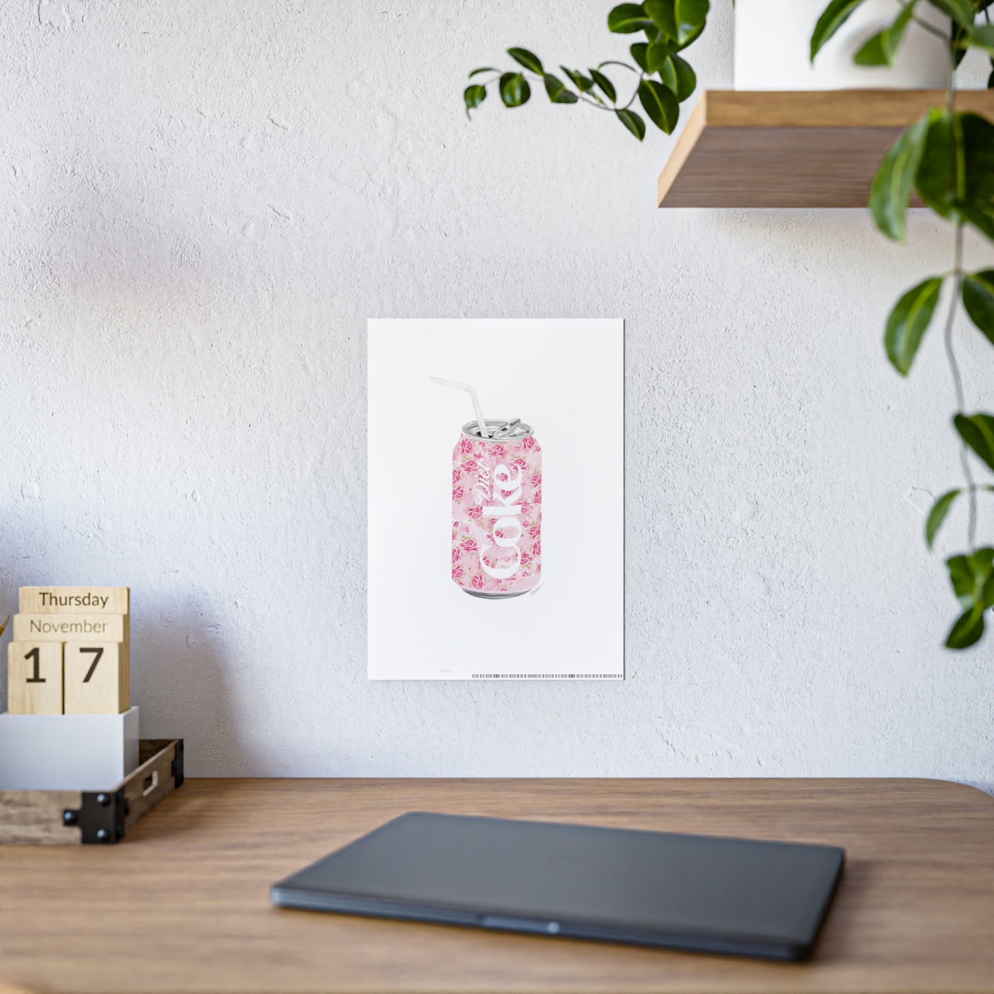 Rose Diet Coke Gloss Poster