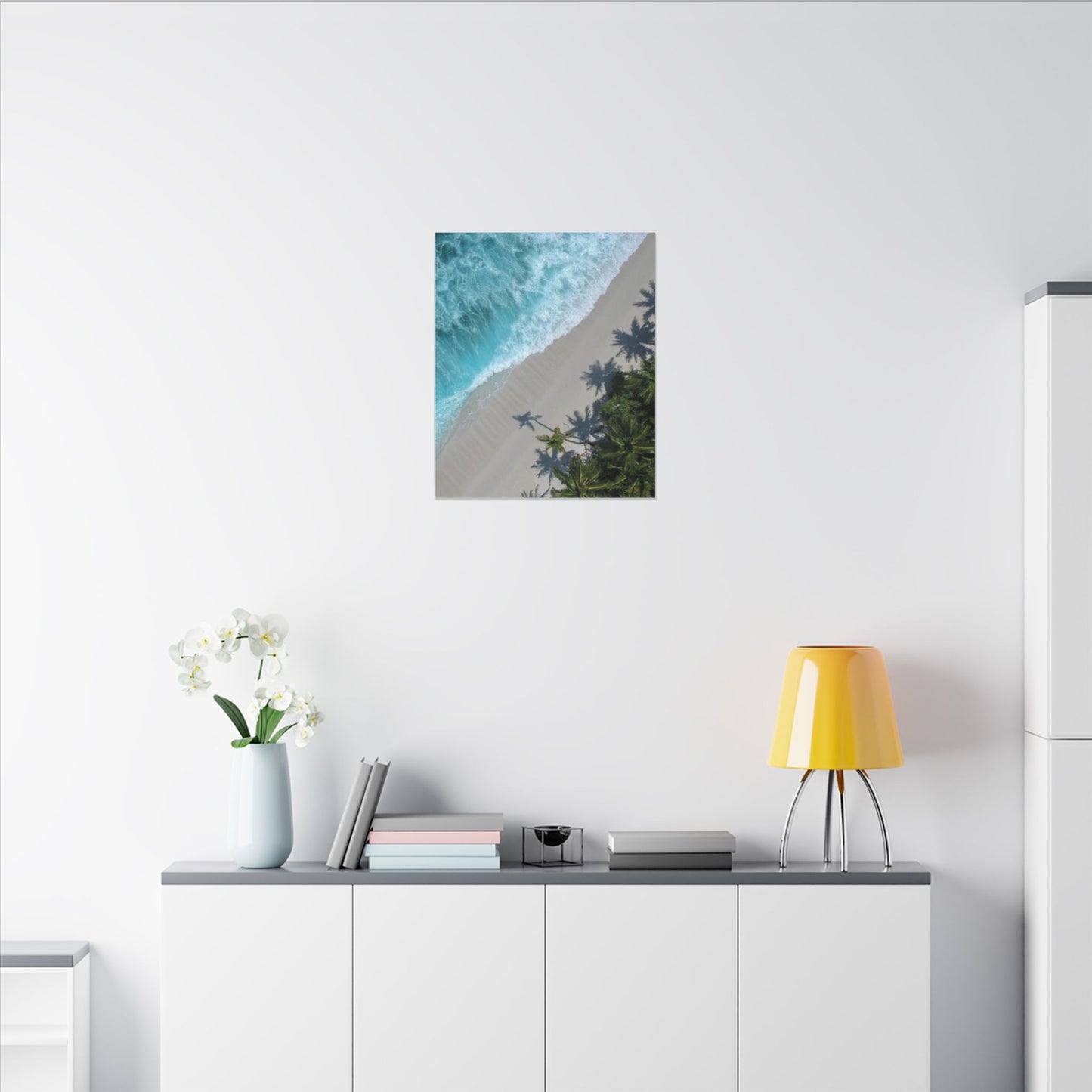 Paradise Cove Matte Stretched Canvas