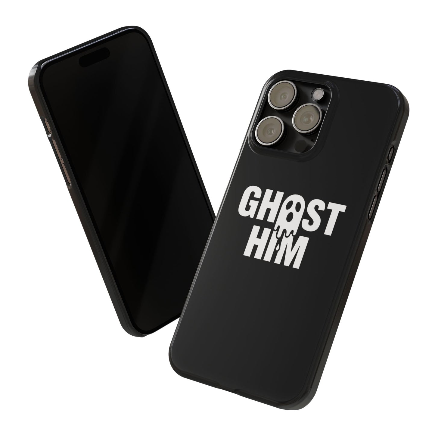 Ghost Him Slim iPhone Case