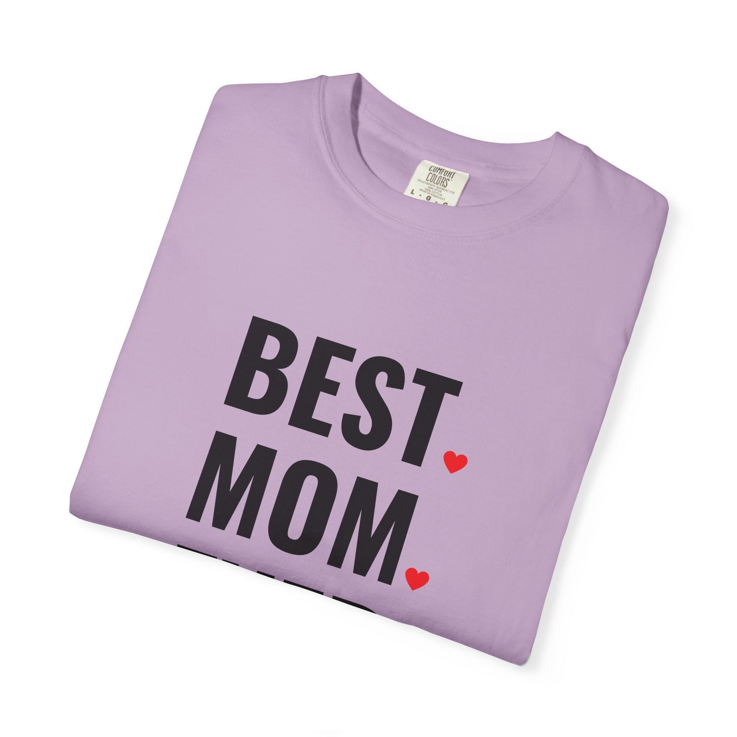 Best Mom Ever Hearts Oversized T-shirt