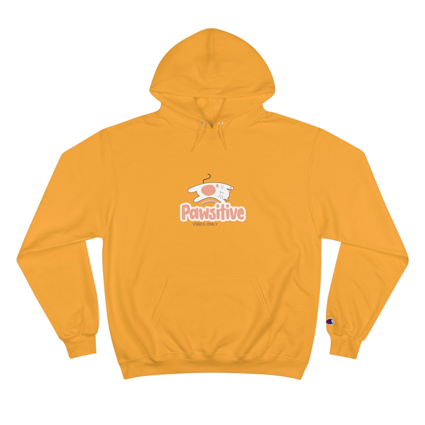 Pawsitive Vibes Only Champion Hoodie