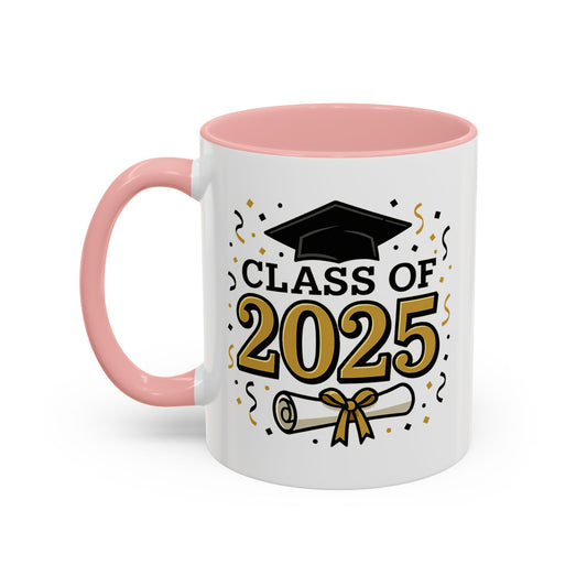 Class of 2025 Accent Coffee Mug