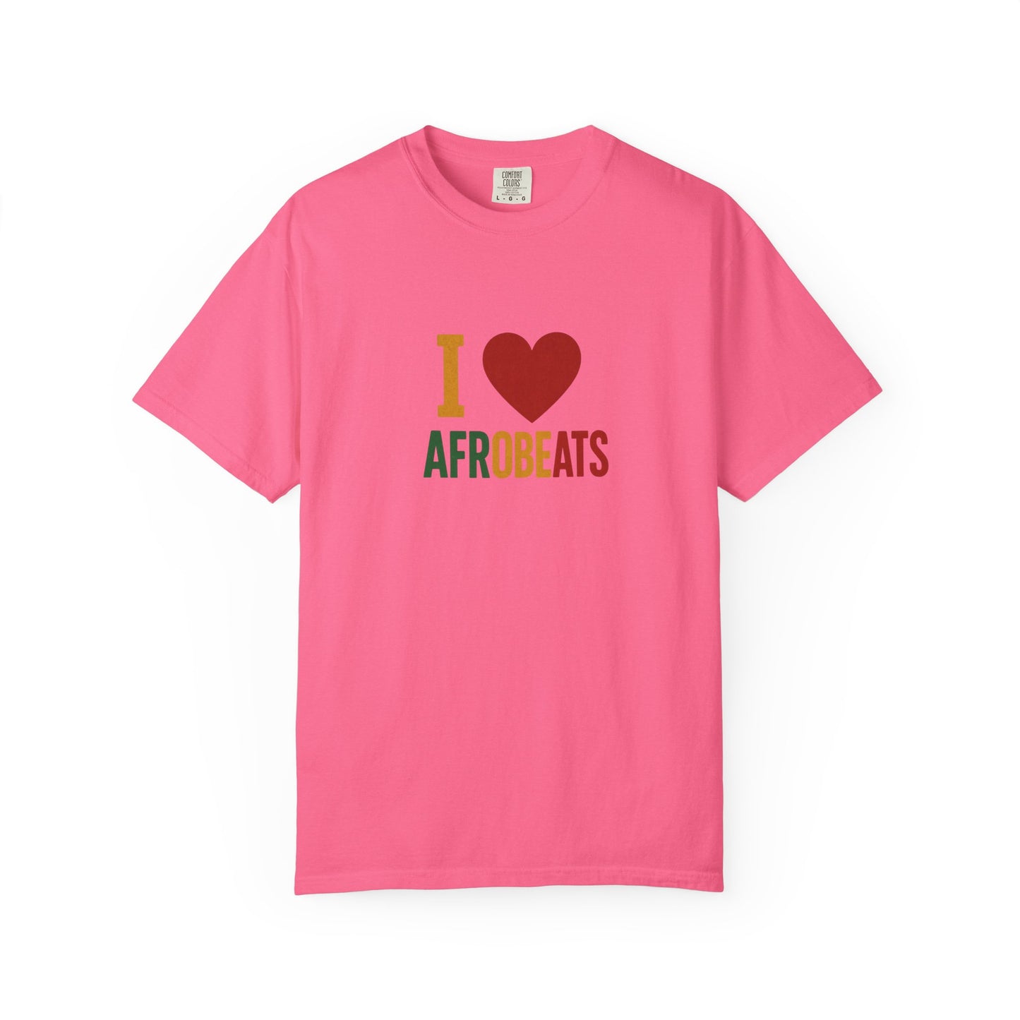 I Love Afrobeats Oversized T-shirt