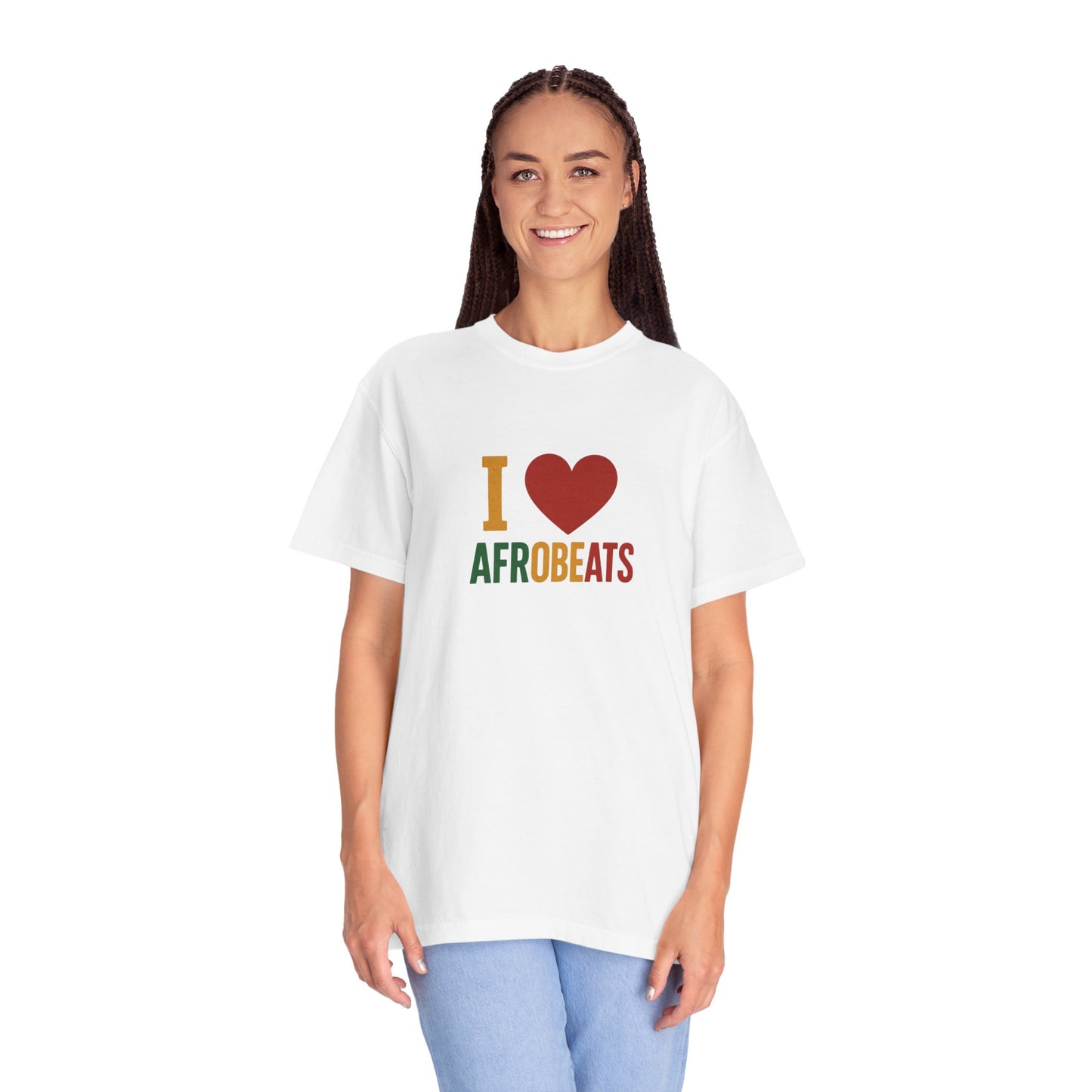 I Love Afrobeats Oversized T-shirt
