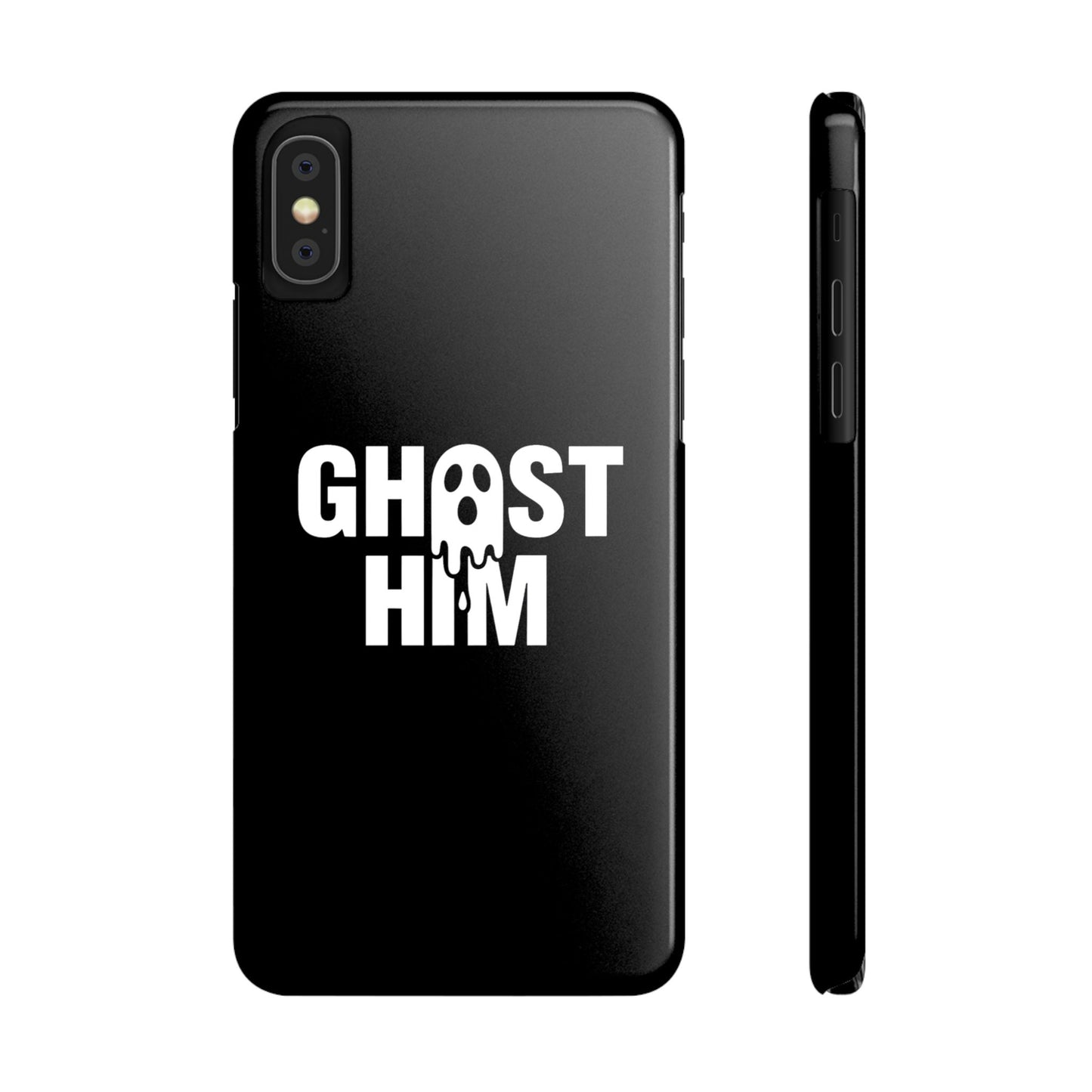 Ghost Him Slim iPhone Case