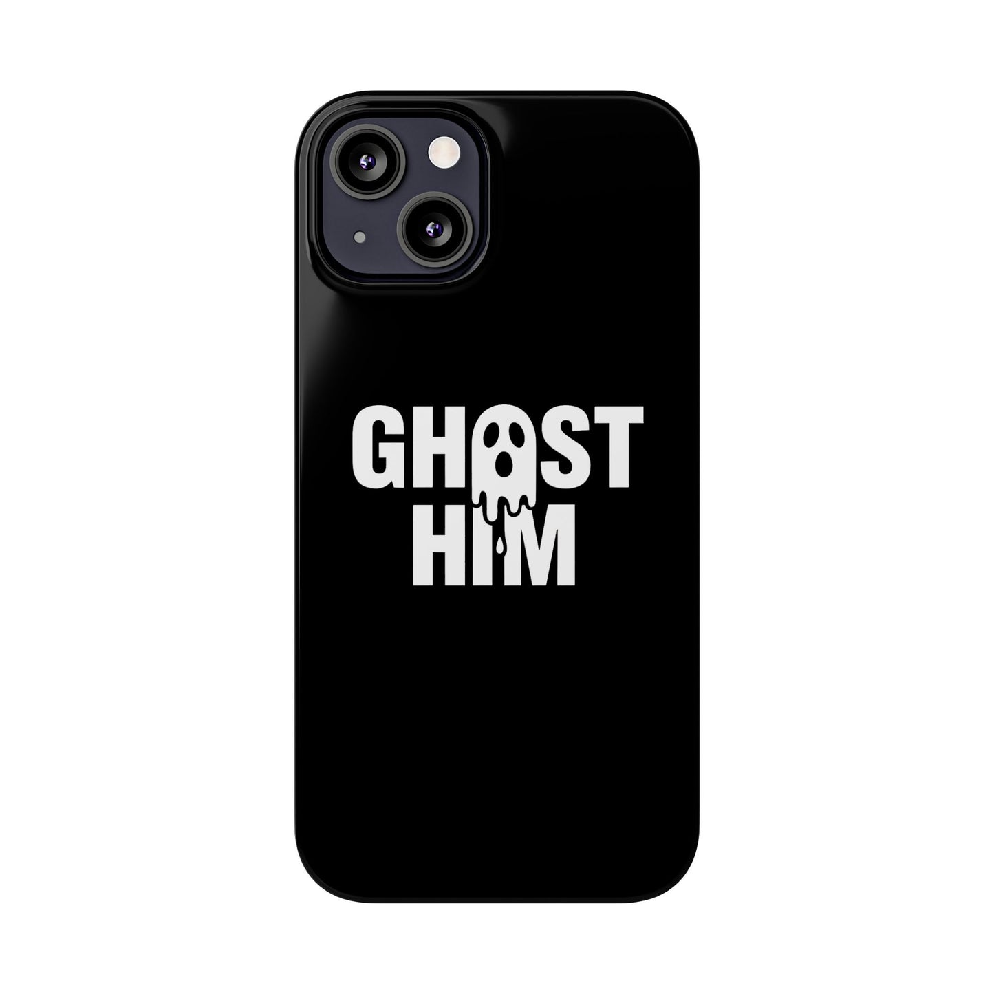 Ghost Him Slim iPhone Case