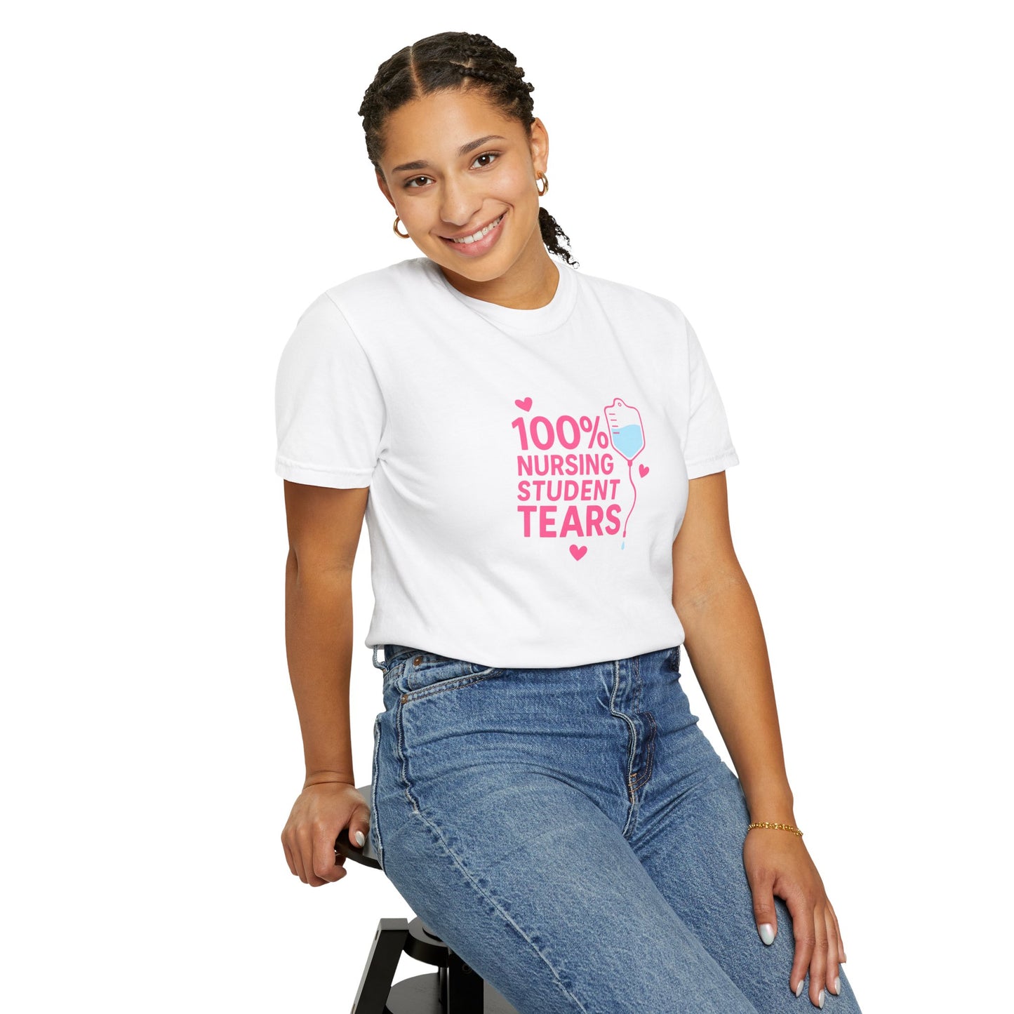 Nursing Student Tears Oversized T-shirt