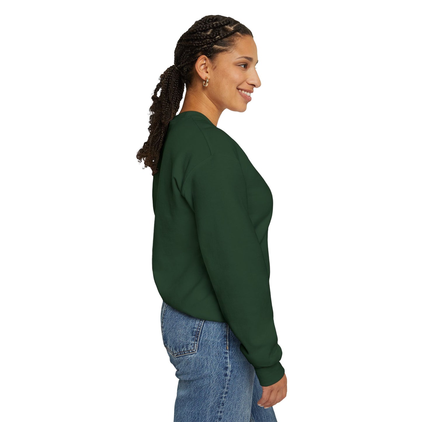 Coquette Pumpkin Embroidered Crewneck Sweatshirt