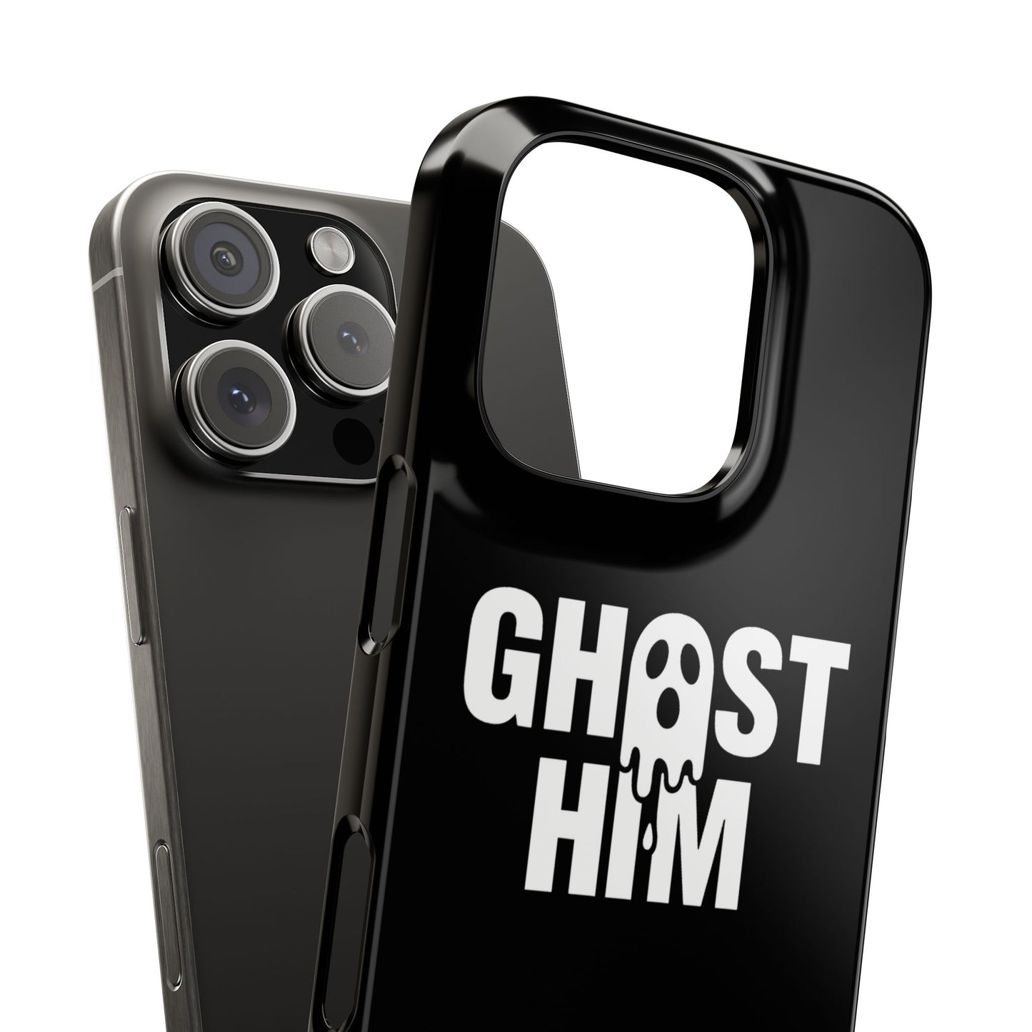 Ghost Him Slim iPhone Case