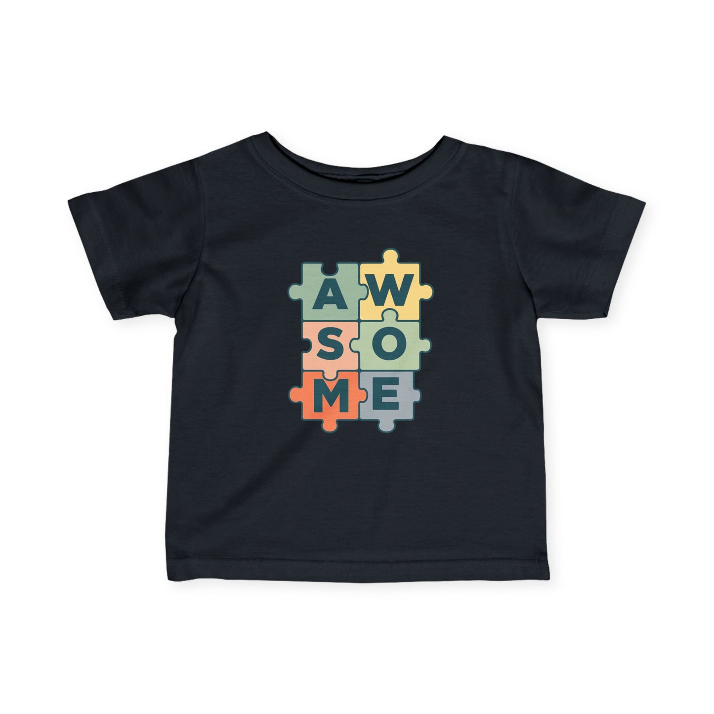 Awesome Puzzle Autism Awareness Infant Toddler T-shirt