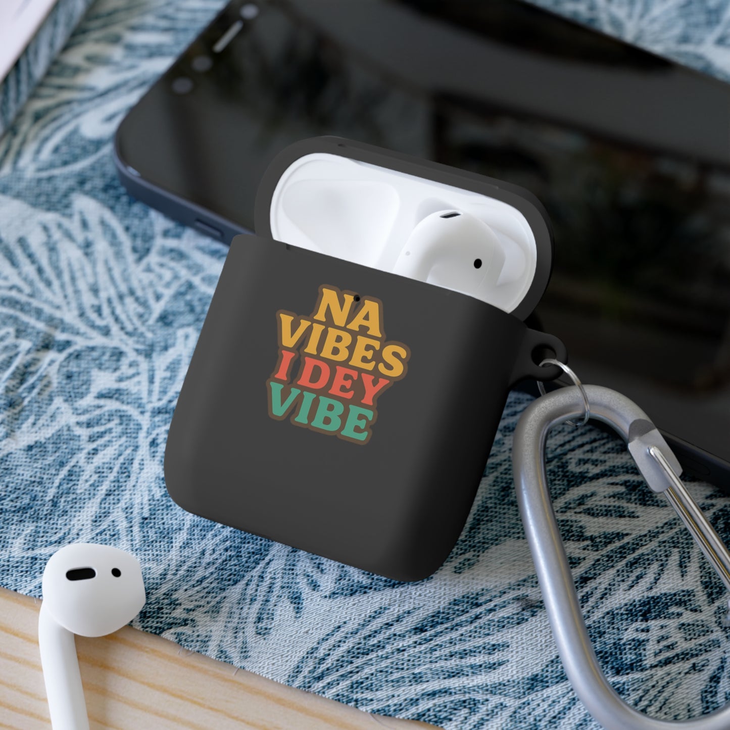 Na Vibes I Dey Vibe AirPods and AirPods Pro Case Cover