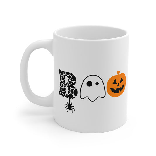 Boo Halloween Ceramic Mug (11oz, 15oz, 20oz)