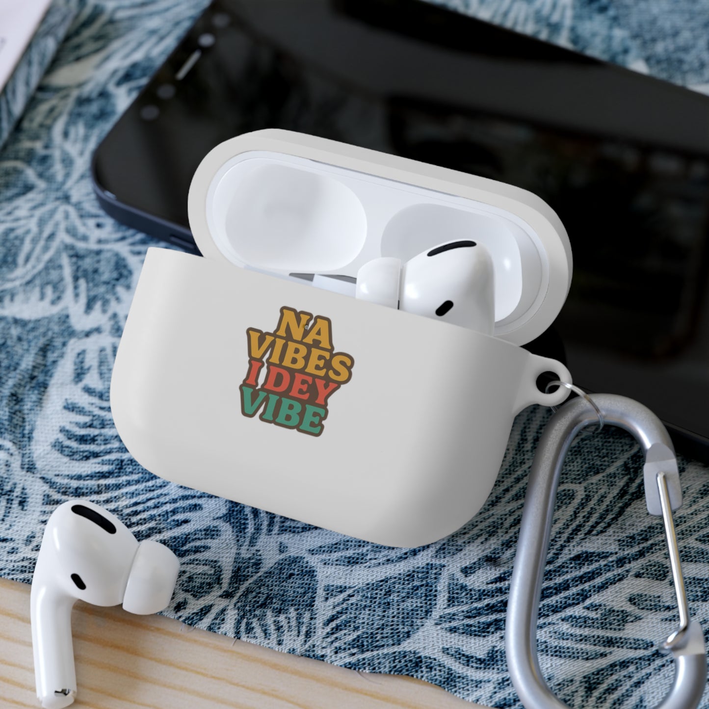 Na Vibes I Dey Vibe AirPods and AirPods Pro Case Cover