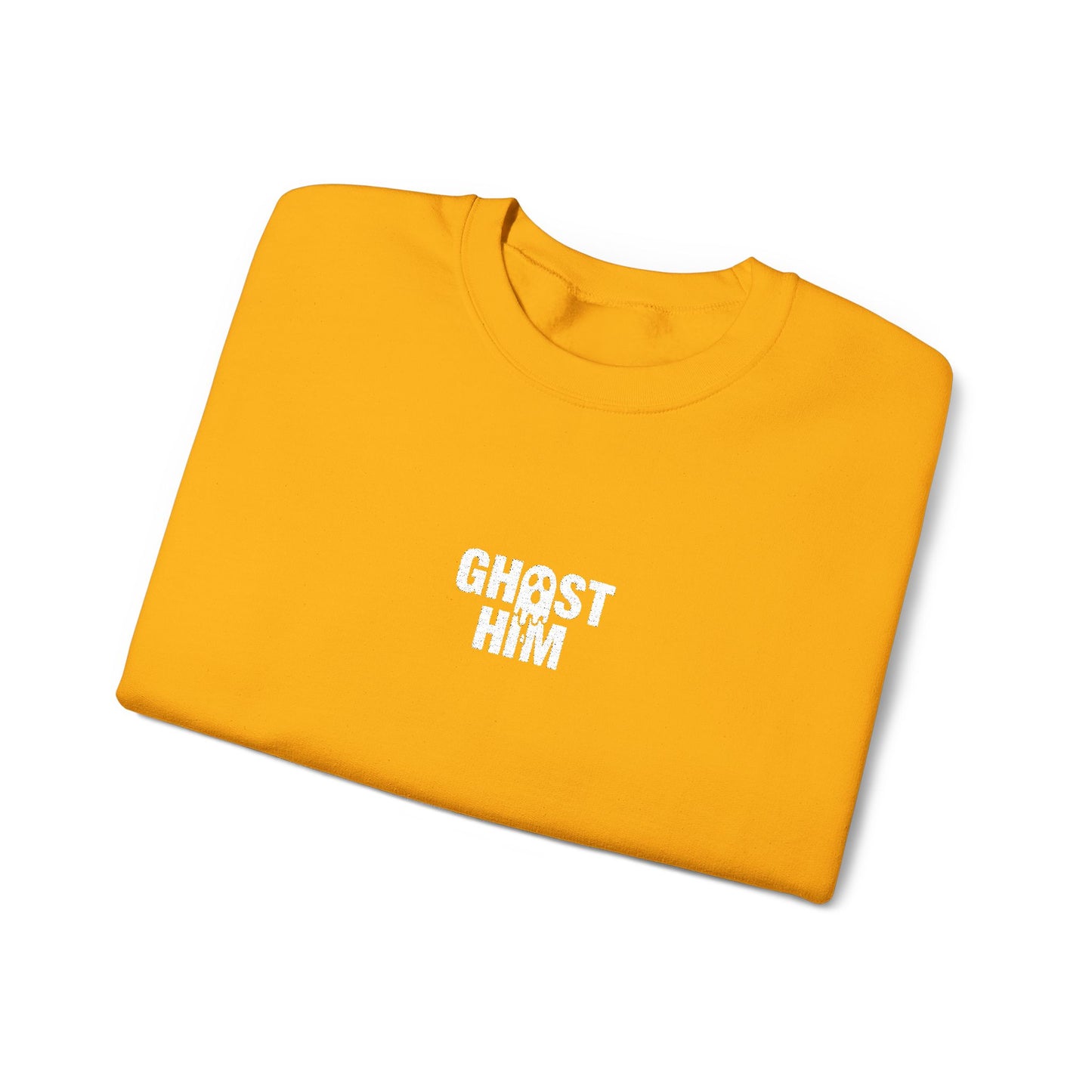 Ghost Him Embroidered Crewneck Sweatshirt