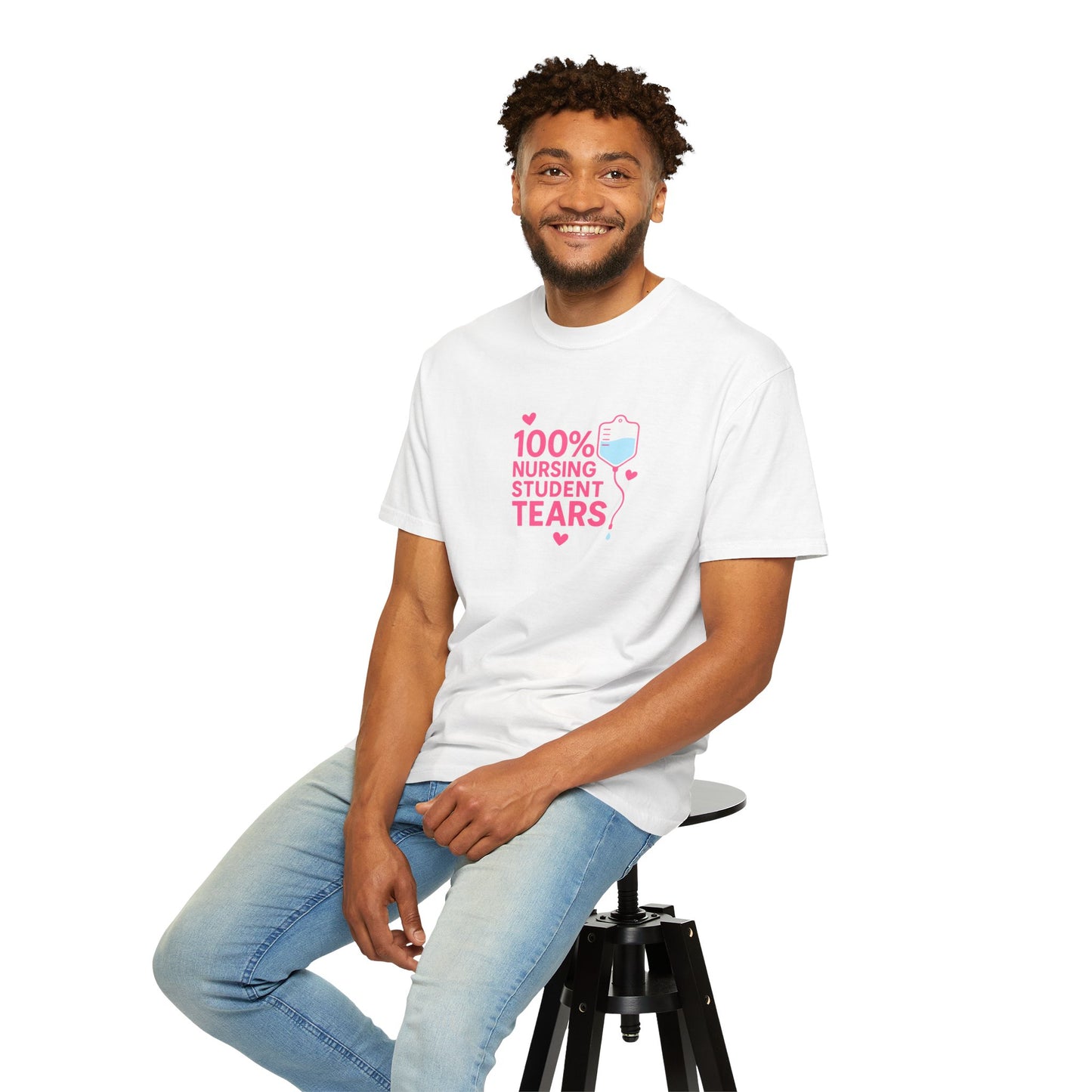 Nursing Student Tears Oversized T-shirt