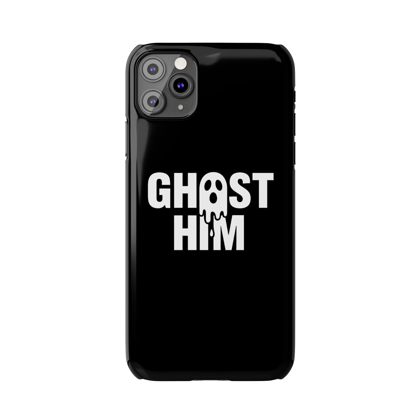 Ghost Him Slim iPhone Case