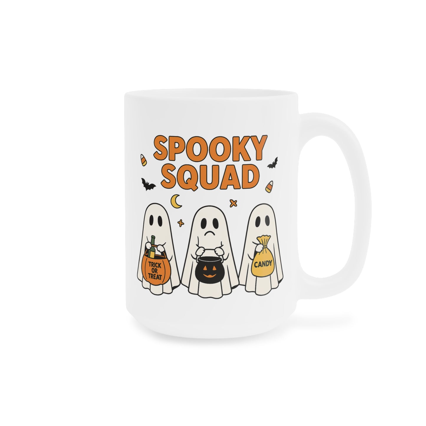 Spooky Squad Trick or Treat Ceramic Mug (11oz, 15oz, 20oz)