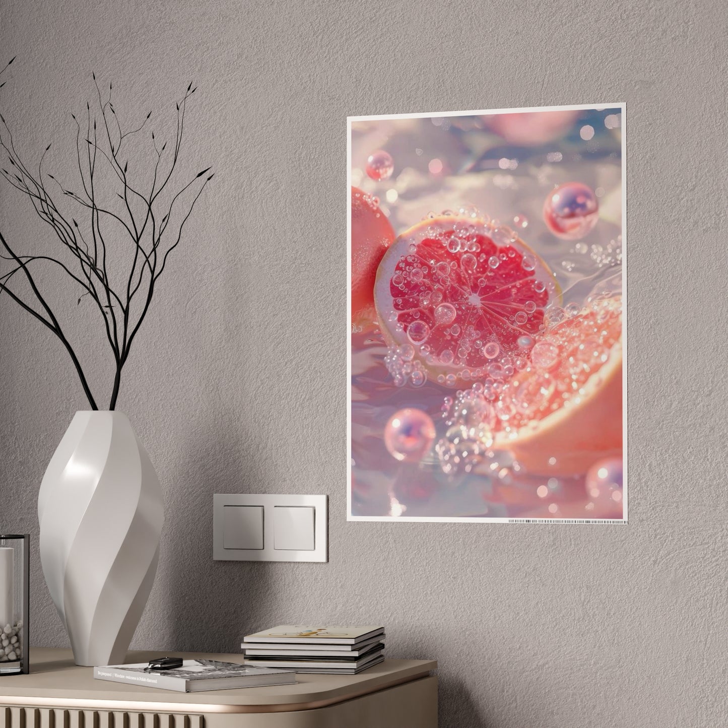 Grapefruit Pools Gloss Poster