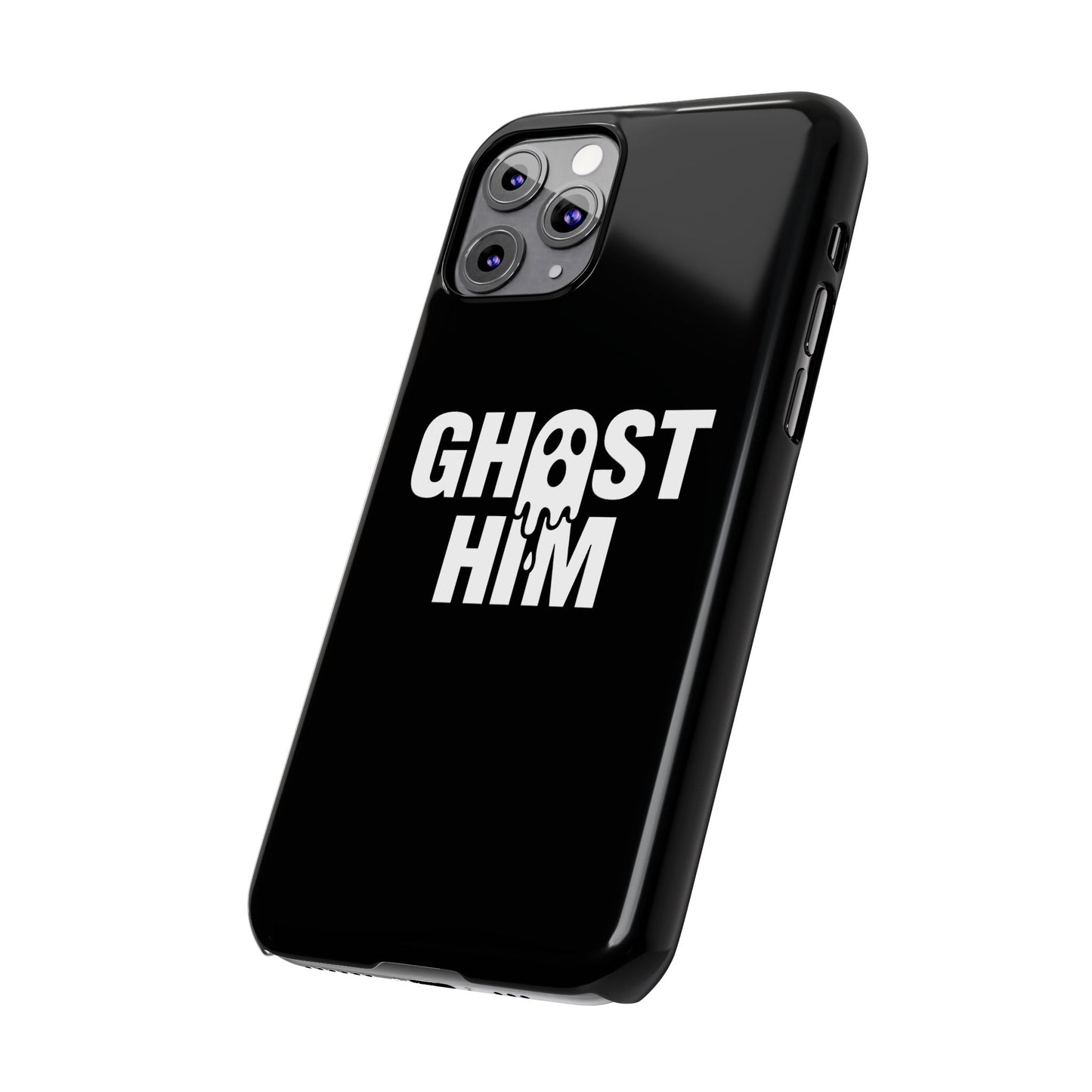 Ghost Him Slim iPhone Case