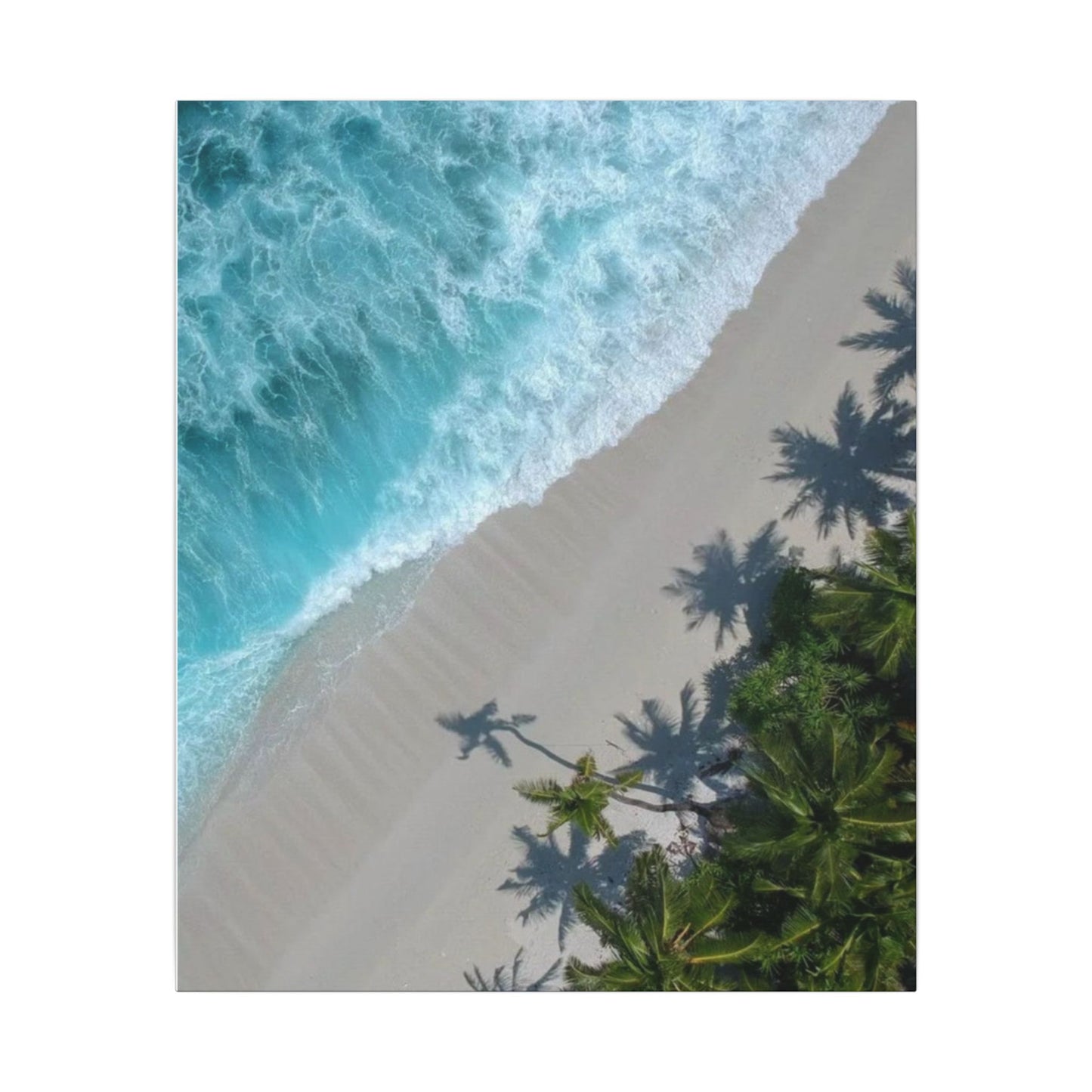Paradise Cove Matte Stretched Canvas