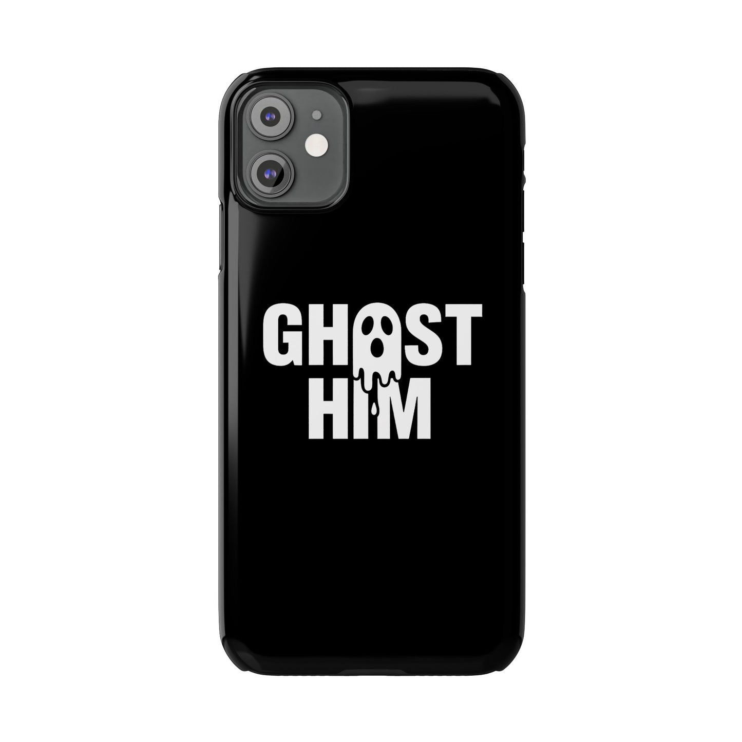 Ghost Him Slim iPhone Case