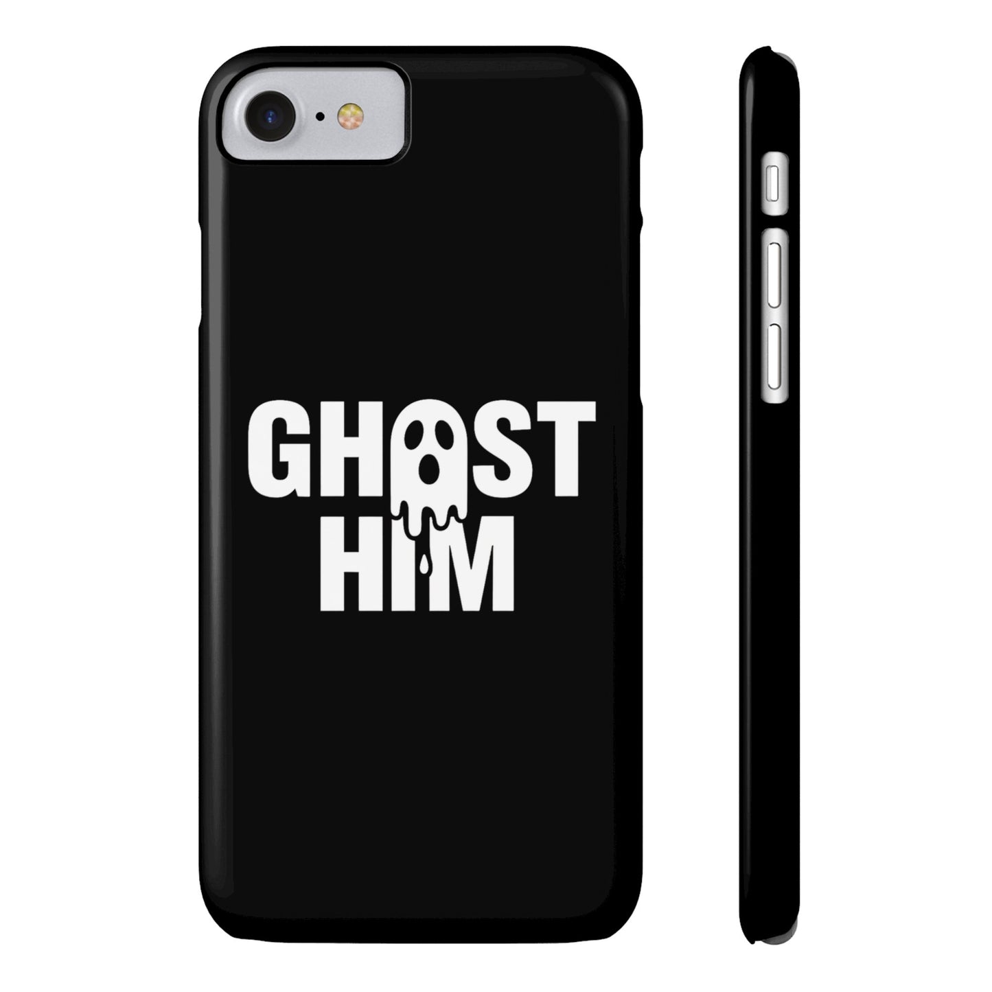 Ghost Him Slim iPhone Case