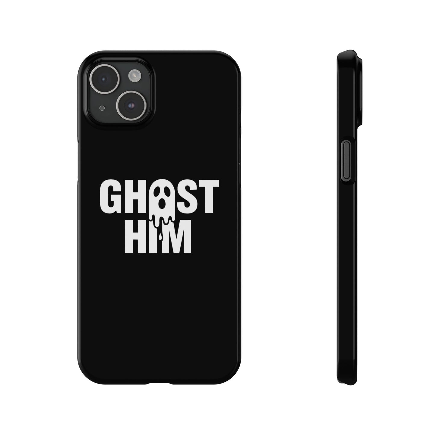 Ghost Him Slim iPhone Case