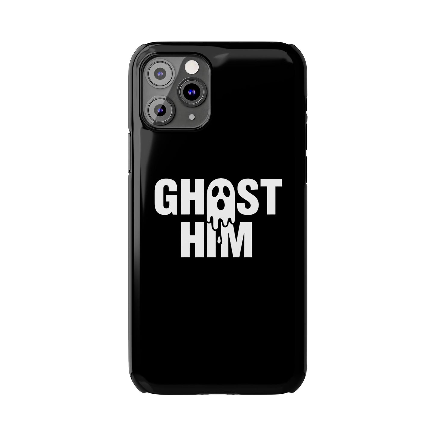 Ghost Him Slim iPhone Case