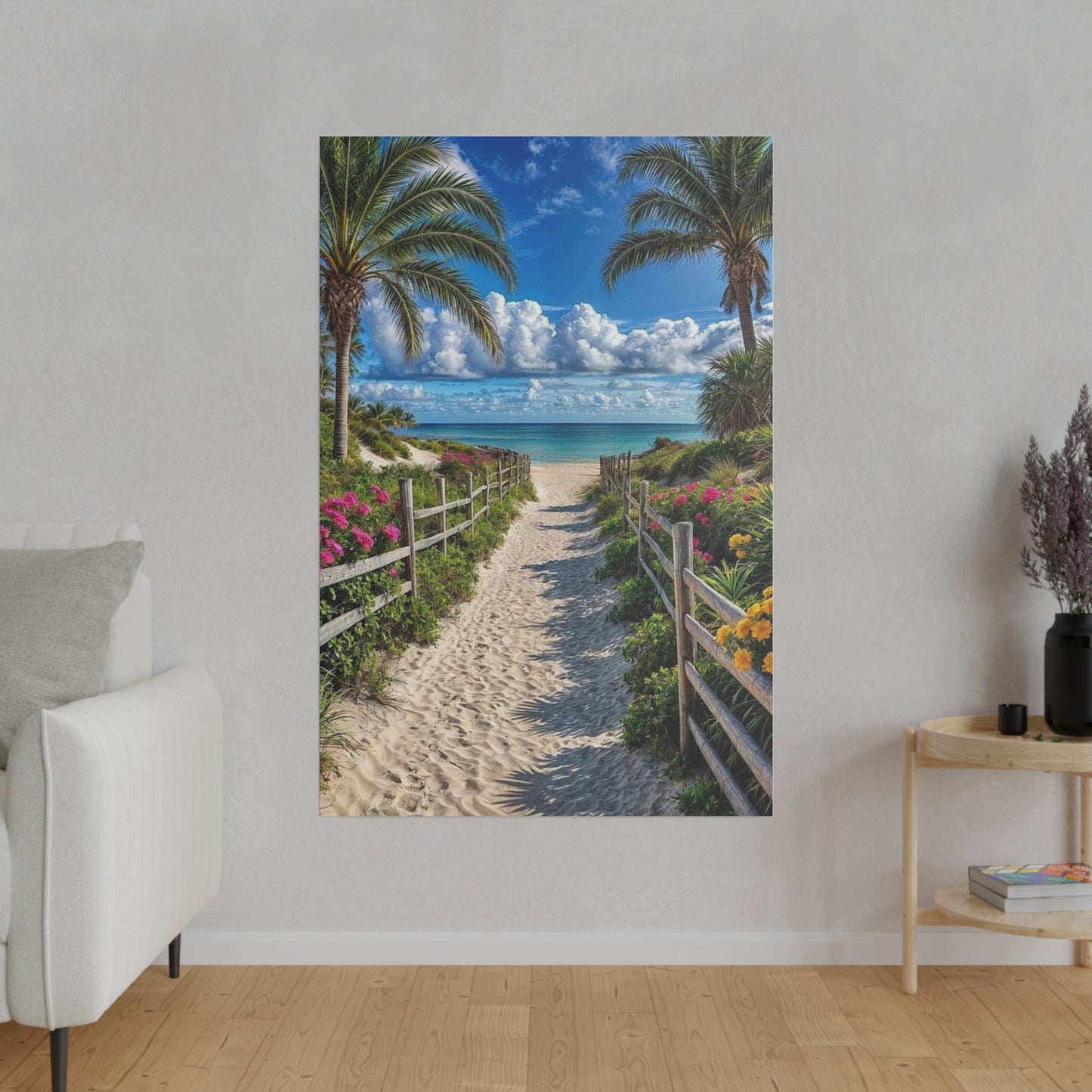 Paradise Found Matte Canvas, Stretched