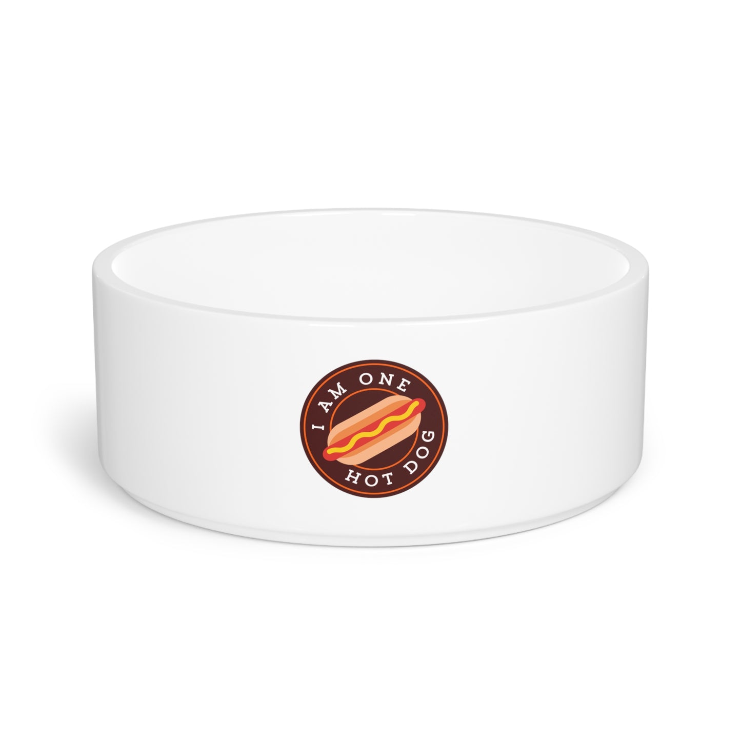 I Am One Hot Dog Pet Bowl