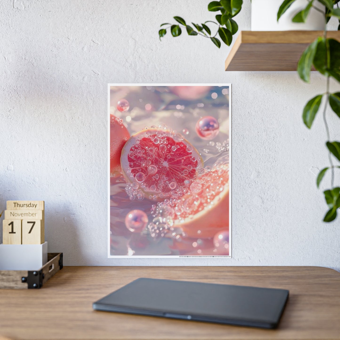 Grapefruit Pools Gloss Poster