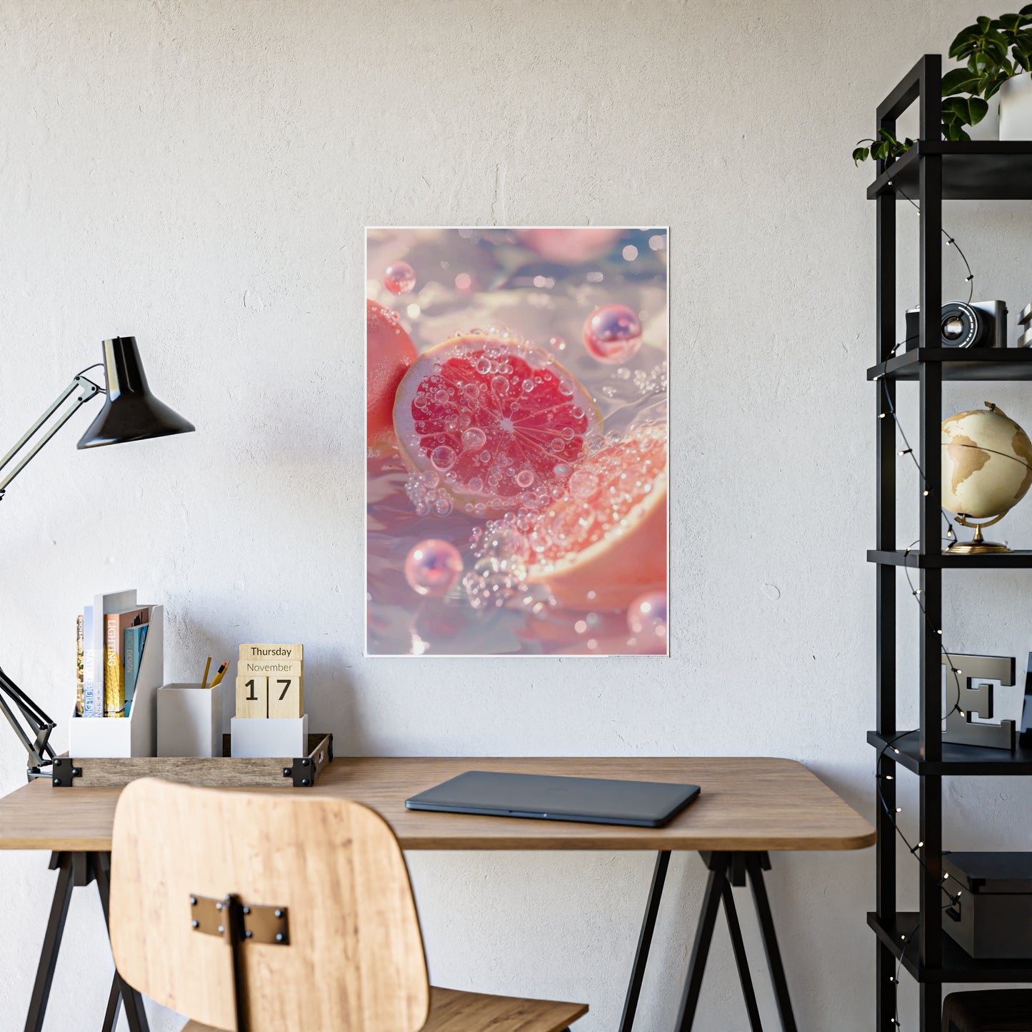 Grapefruit Pools Gloss Poster