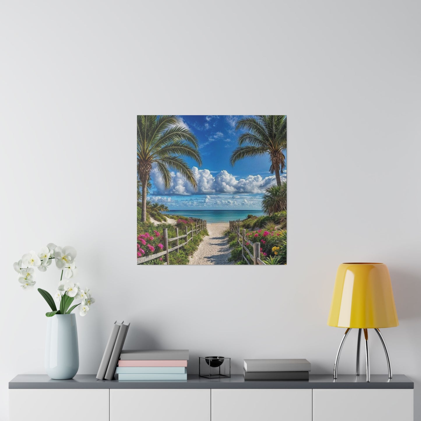 Paradise Found Matte Canvas, Stretched