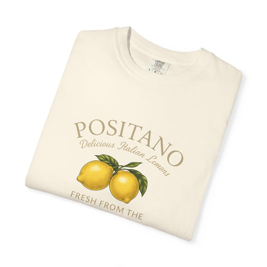 Postiano Italian Lemons Oversized T-shirt