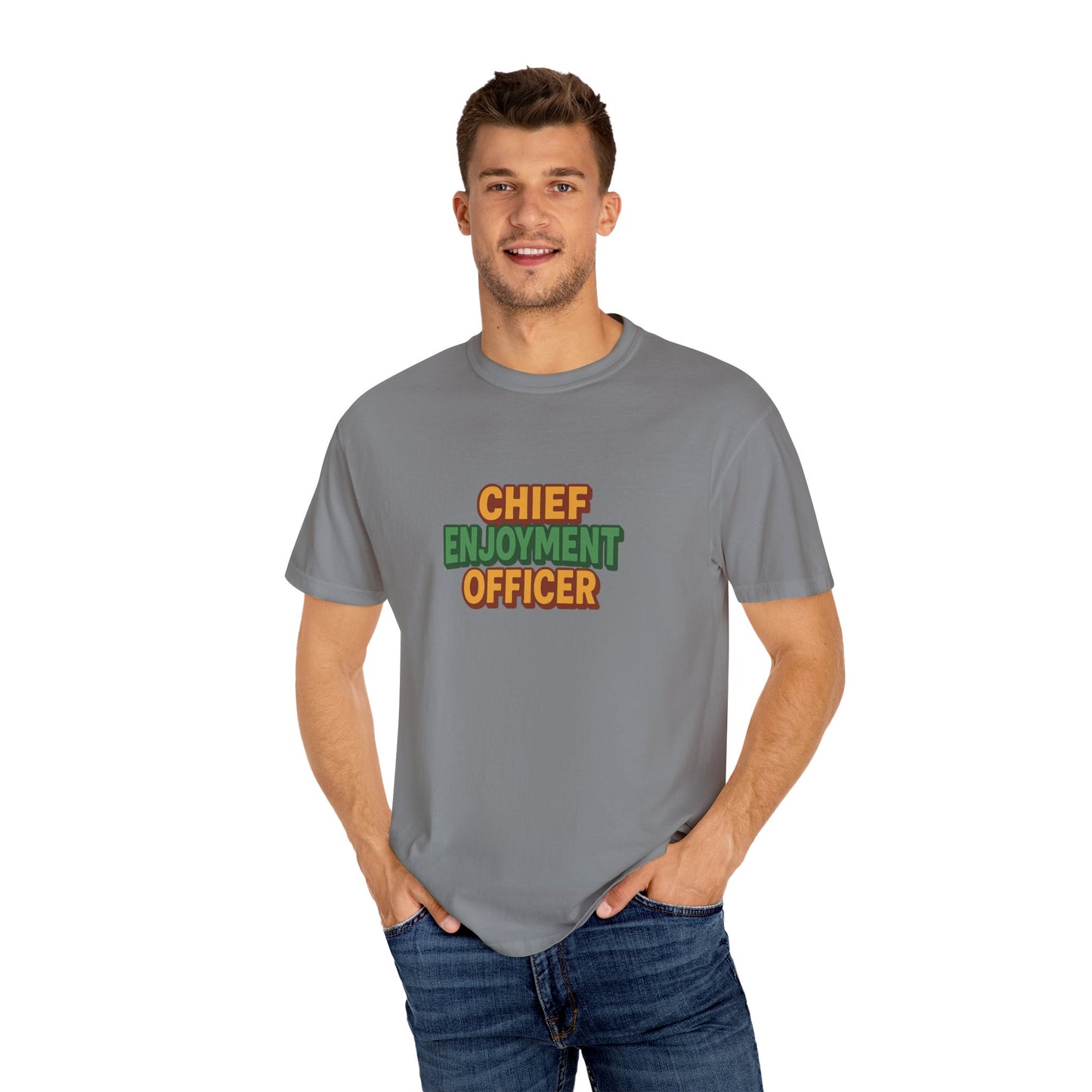 Chief Enjoyment Officer Oversized T-shirt