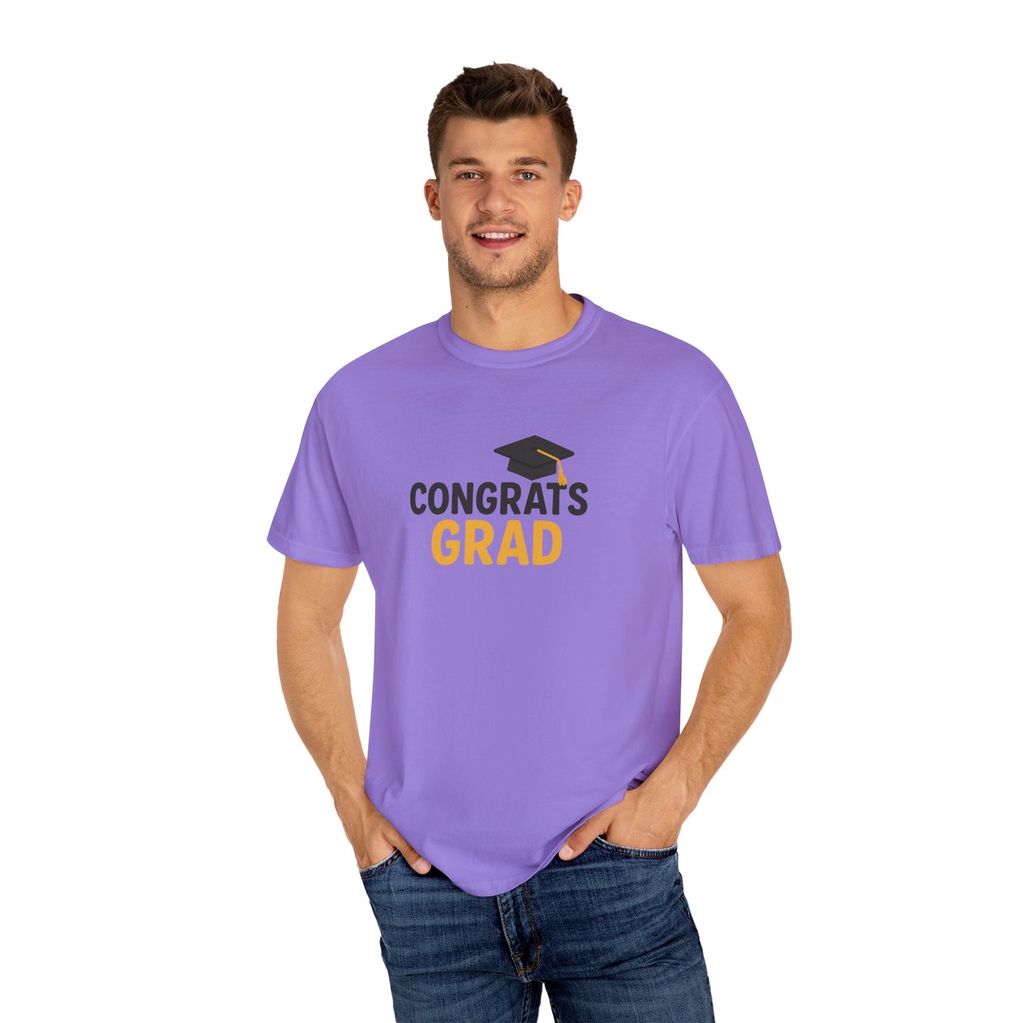 Congrats Grad Cap Oversized T-shirt